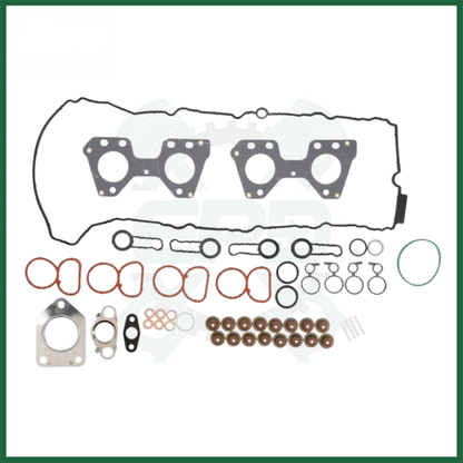 BMW N47D20 CYLINDER HEAD SET FITS N47 1 3 5 F20 E92 2.0L DIESEL ENGINE - WILMINK WG2328909