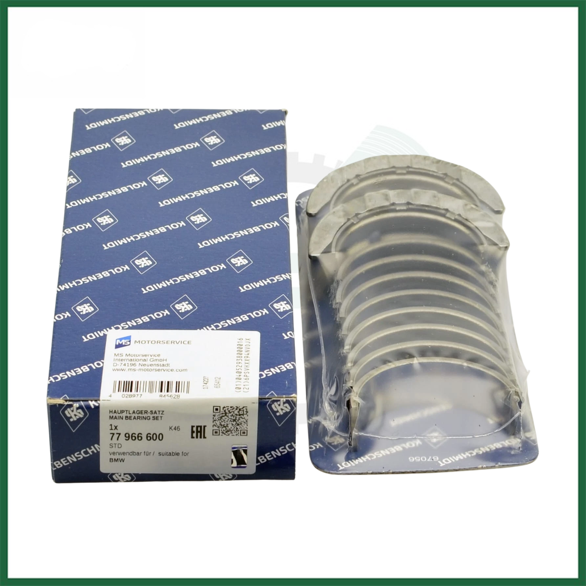 KOLBENSCHMIDT MAIN BEARING SET STD FOR BMW N20B20 N26B20 2.0L PETROL - 77966600