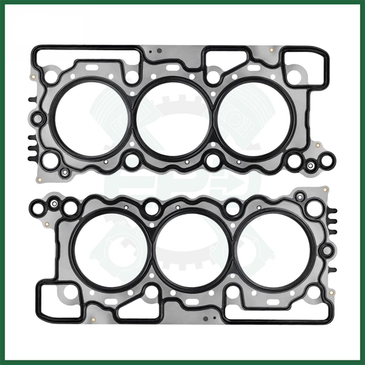 x2 HEAD GASKETS FITS LAND ROVER 276DT TDV6 2.7L DIESEL ENGINE - ELRING 505.660