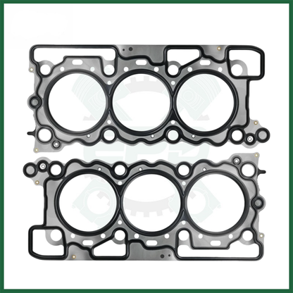 HEAD GASKETS x2 FITS LAND ROVER DISCOVERY 276DT TDV6 2.7L DIESEL ENGINE - ELRING 208.180