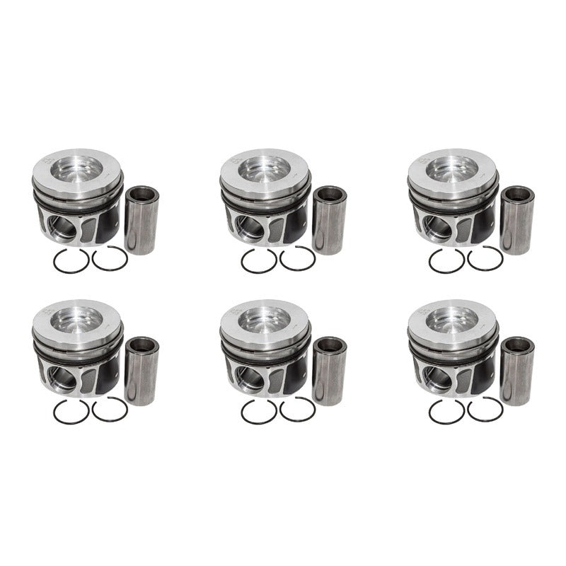 Pistons x6 for Land Rover 3.0 306DT & Jaguar Diesel Engine