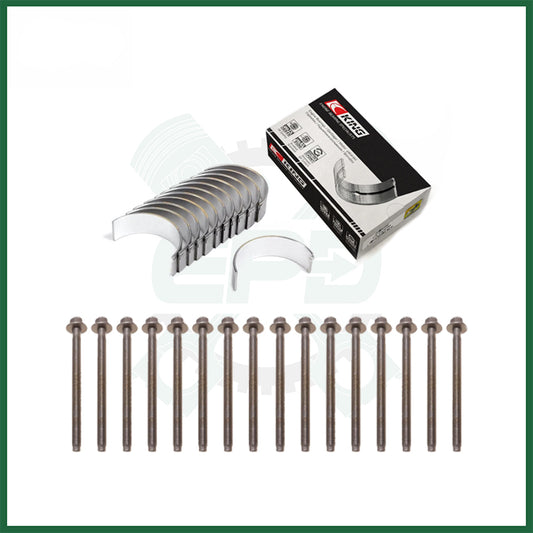 KING Conrod Bearing Set & Head Bolts For Land Rover 306DT 3.0 V6 Turbo Diesel Engine