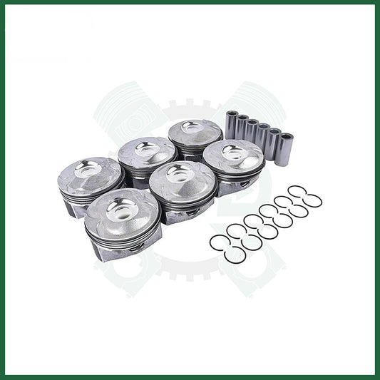 6x Pistons for Jaguar, Range Rover 3.0 V6 Petrol Engine