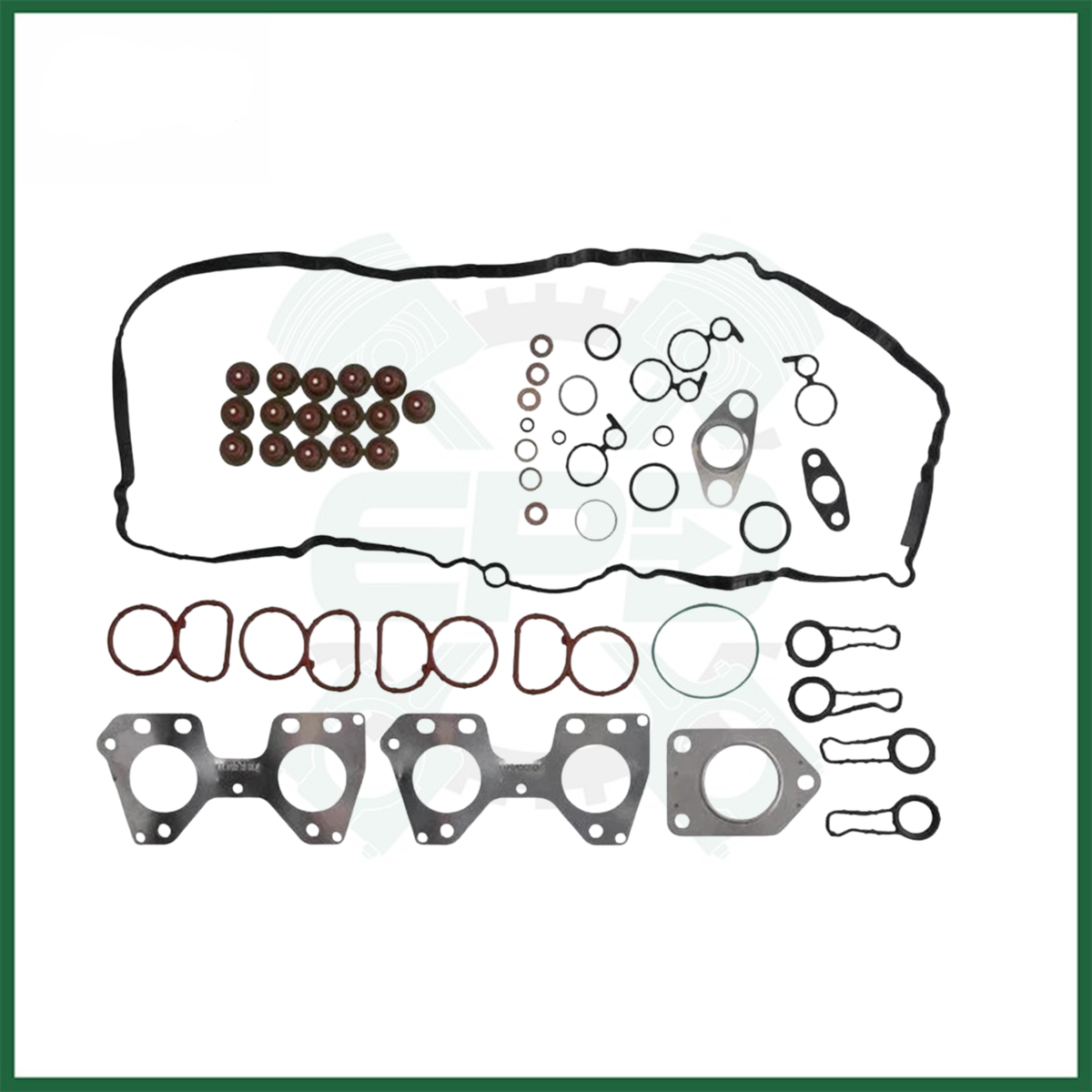 BMW N47D20 CYLINDER HEAD SET FITS N47 1 3 5 F20 E92 2.0L DIESEL ENGINE - WILMINK WG2328909