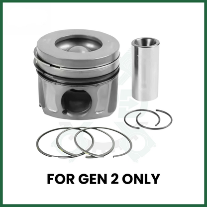 LAND ROVER JAGUAR 3.0 306DT TDV6 MAIN & ROD BEARING SET STD + GEN 2 PISTON x1
