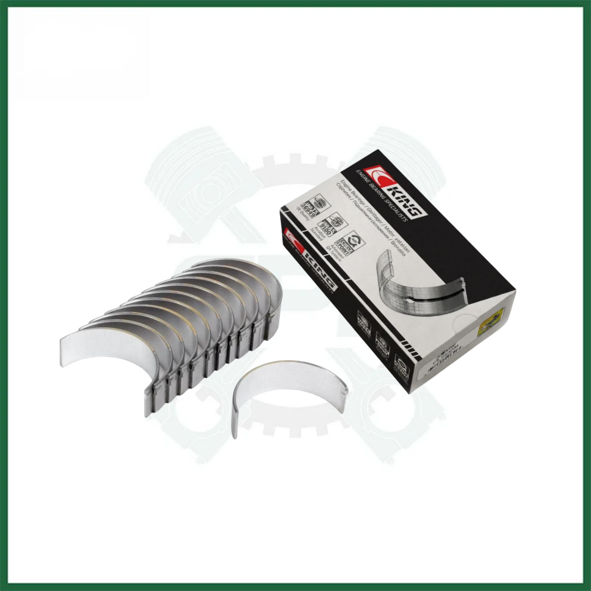 MERCEDES-BENZ OM642 V6 BIG END BEARINGS STD 3.0L DIESEL ENGINE - KING CR6876SV