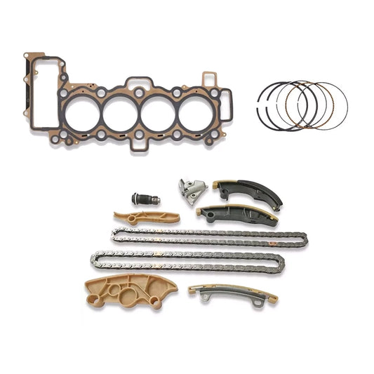 Land Rover PT204 Jaguar AJ200 Head Gasket Timing Chain & Piston Rings 2.0 Petrol