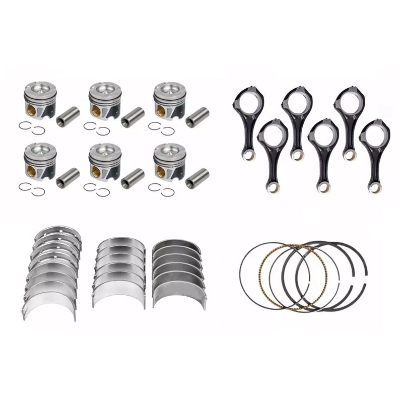 Conrods & Pistons Rebuild Kit for Mercedes Benz OM642 3.0 Diesel