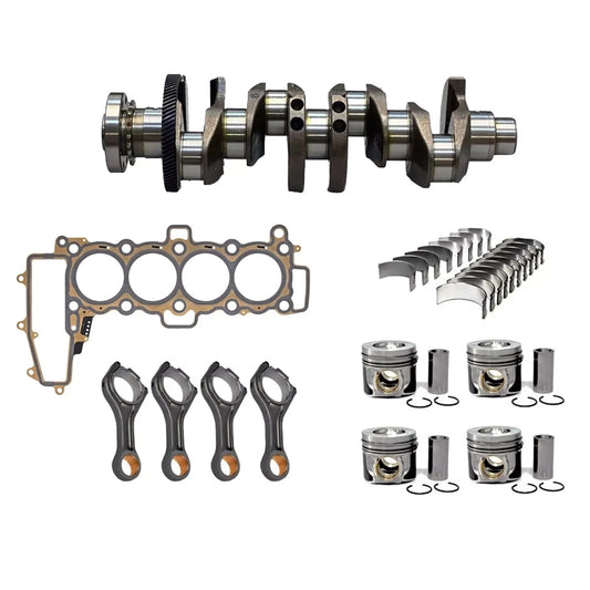 Engine Crankshaft + Head Gasket & Rebuild Parts 2.0D 204DTD Jaguar Land Rover