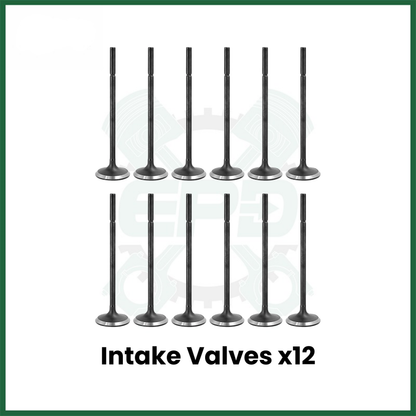 24 PCS INTAKE & EXHAUST VALVES FOR JAGUAR LAND ROVER 306PS AJ126 3.0 V6 PETROL