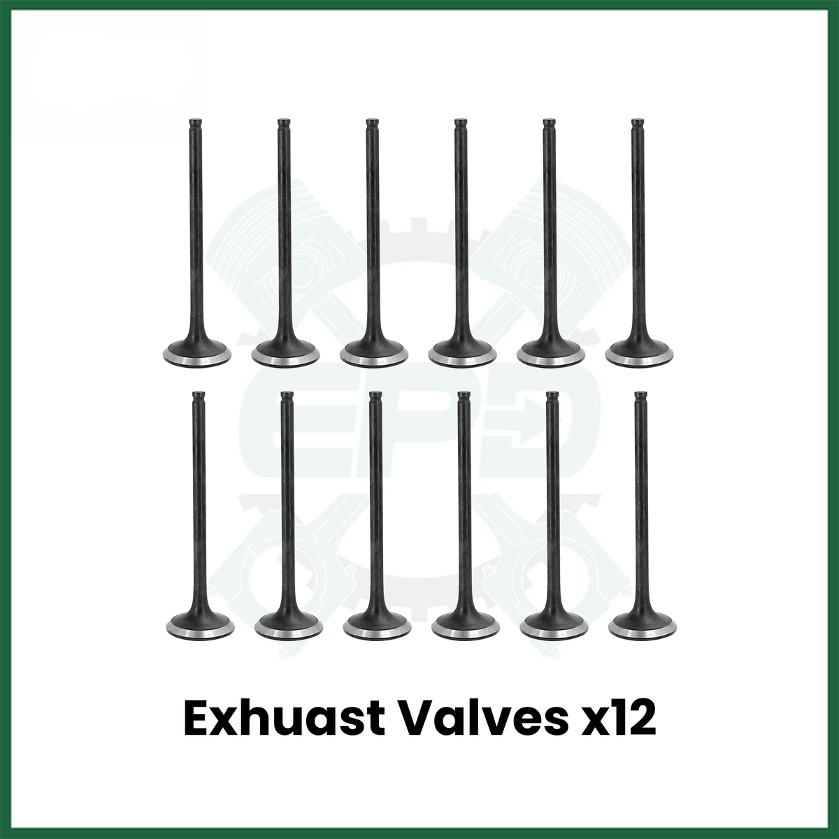 24 PCS INTAKE & EXHAUST VALVES FOR JAGUAR LAND ROVER 306PS AJ126 3.0 V6 PETROL
