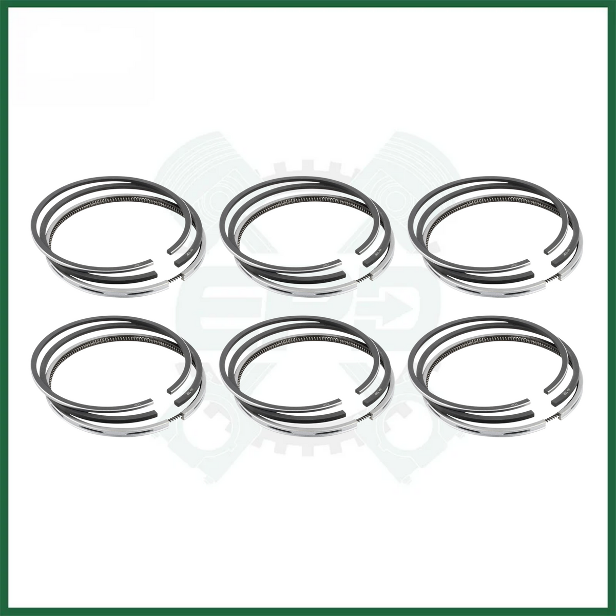 PT306 AJ20P6 PISTON RINGS SET x6 FOR LAND ROVER RANGE ROVER JAGUAR 3.0 PETROL ENGINE