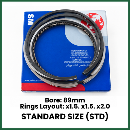 FOR BMW N63B44A S63B44 SM 790751-00-4 PISTON RINGS X8 4.4L 550i 650i 750i X5 X6