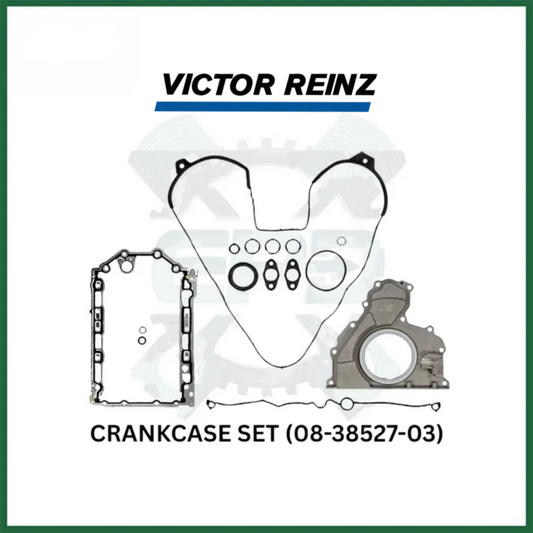 276DT VICTOR REINZ CRANKCASE SET FOR LAND ROVER 2.7L DIESEL ENGINE - 08-38527-03