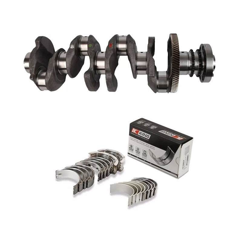 N47 Nitrate Crankshaft with KING Engine Bearings for BMW 2.0 N47D20A Diesel Engine