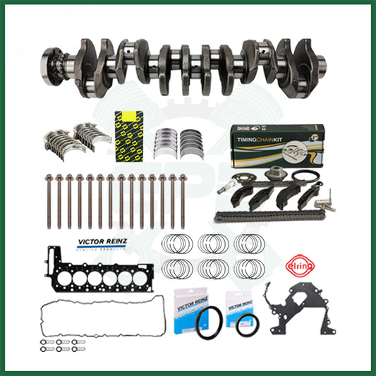 BMW X5 E70 8 Web Crankshaft & Engine Rebuild Kit N57D30A 3.0 Diesel Motor