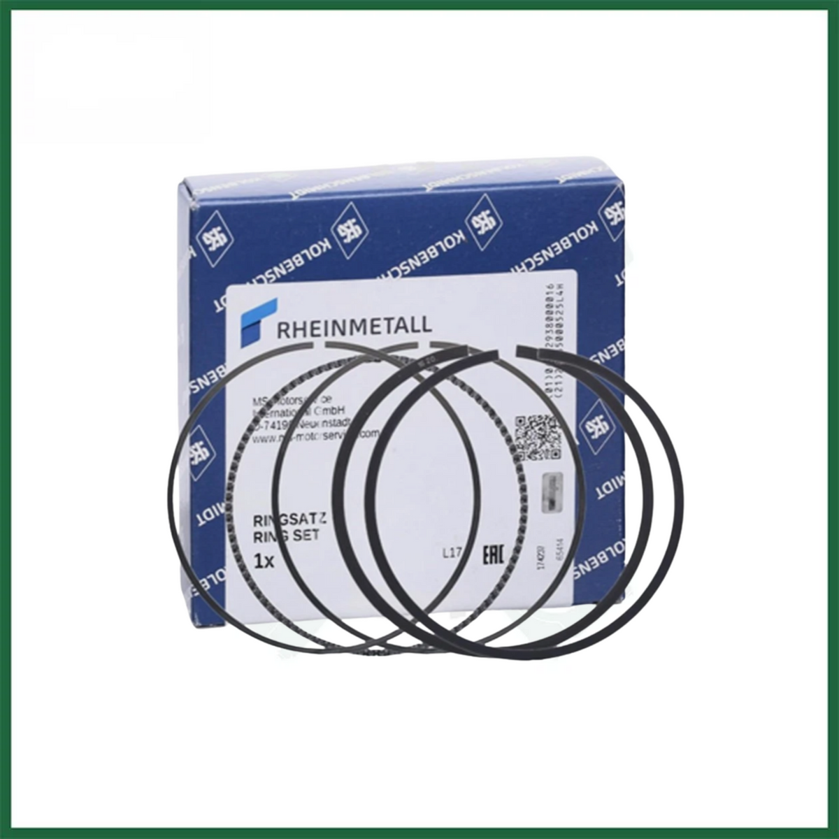 PISTON RING SET KOLBENSCHMIDT FOR BMW N57D30 3.0 DIESEL ENGINE 800115810000 STD