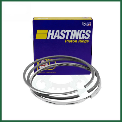 MERCEDES OM642 PISTON RINGS SET X6 FITS 3.0L DIESEL ENGINE HASTINGS - (2D7367)