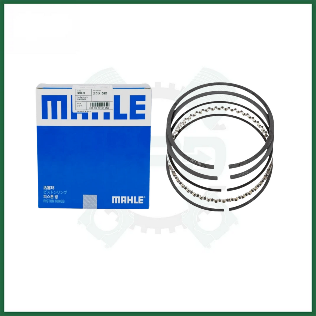 JAGUAR LAND ROVER PISTON RINGS x4 STD FITS 204PT 2.0L PETROL ENGINE MAHLE 013 RS 10101 0N0