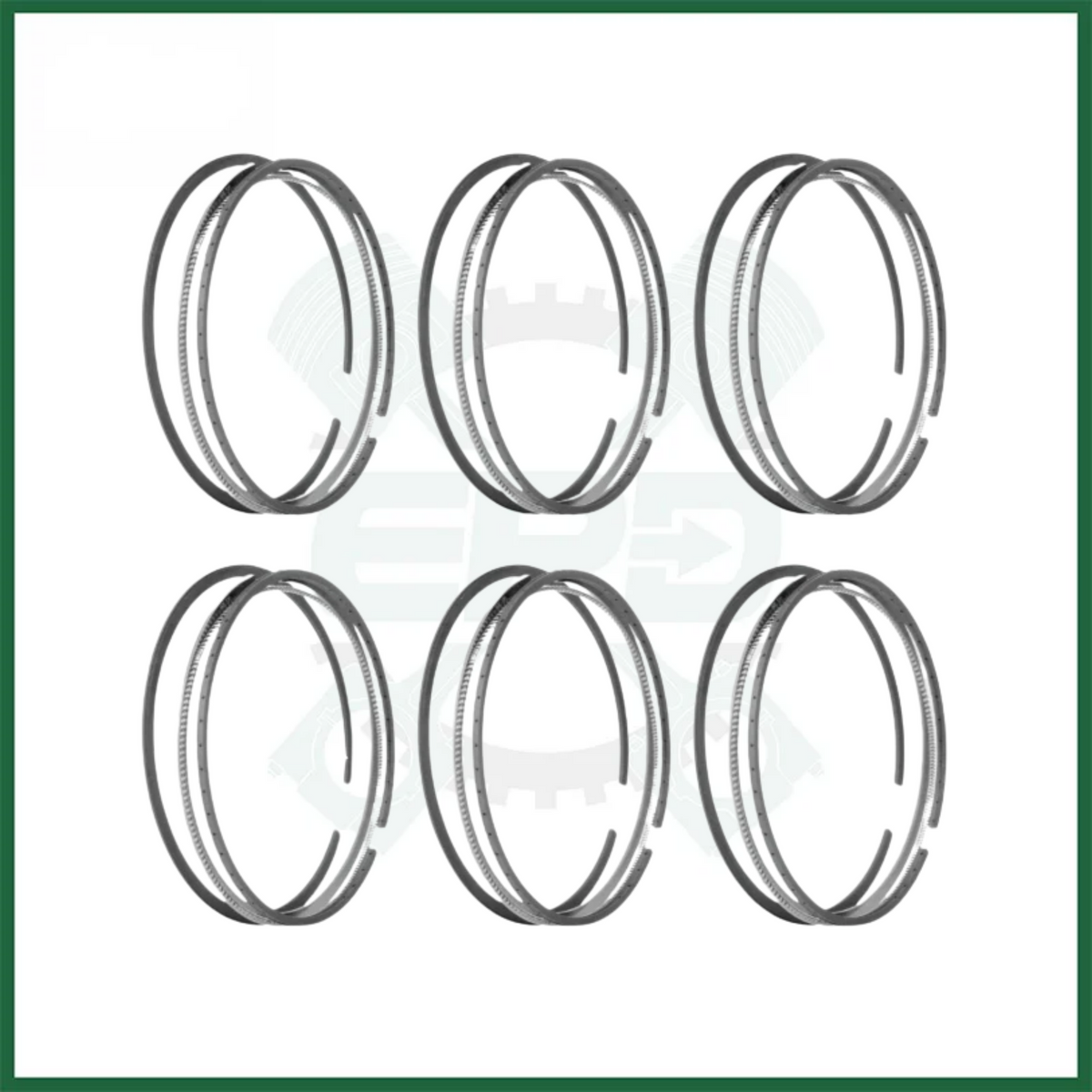 BMW GOETZE PISTON RINGS X6 FOR M54B25 3.0L PETROL ENGINE GOETZE-(08-425300-00)