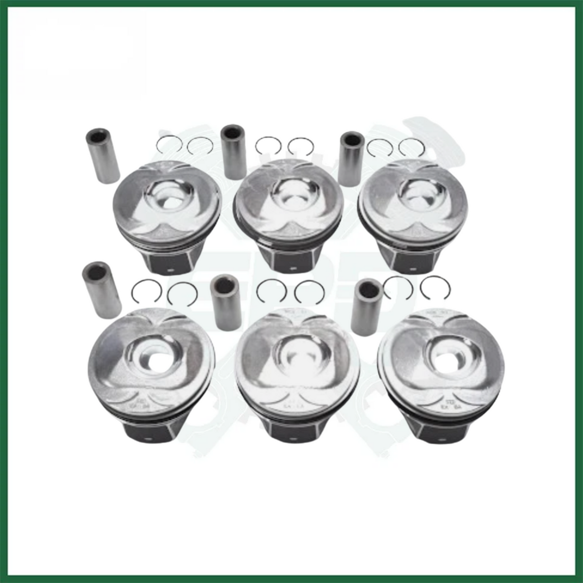 Jaguar Land Rover AJ126 3.0 V6 Pistons and Rings Set of 6