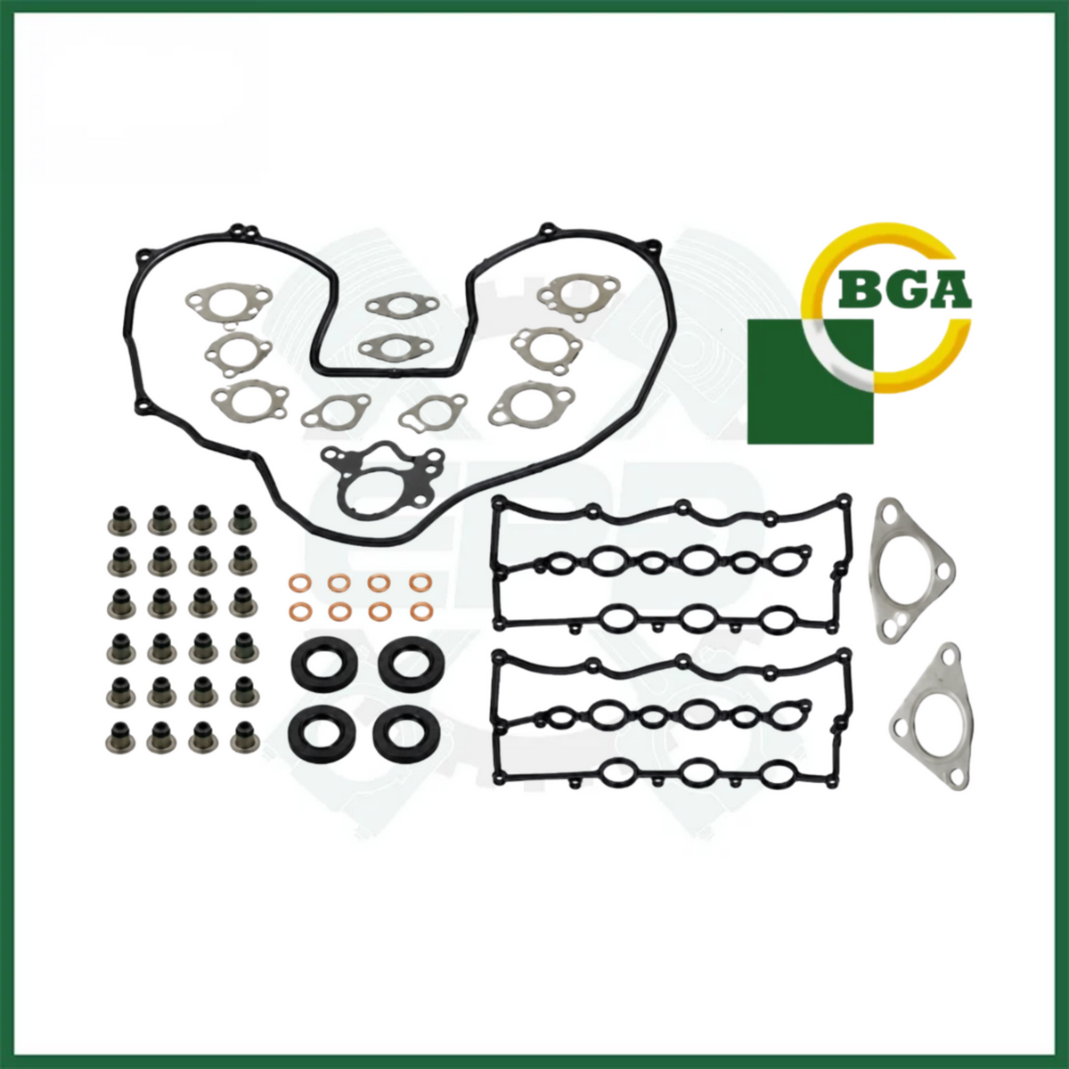 LAND ROVER RANGE ROVER 306DT CYLINDER HEAD SET FITS 3.0L DIESEL ENGINE - BGA HN4200