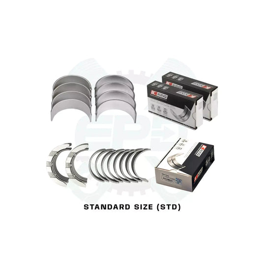 KING N20/B20 Crank Main & Rod Bearing Set MB5784SI CR222SV