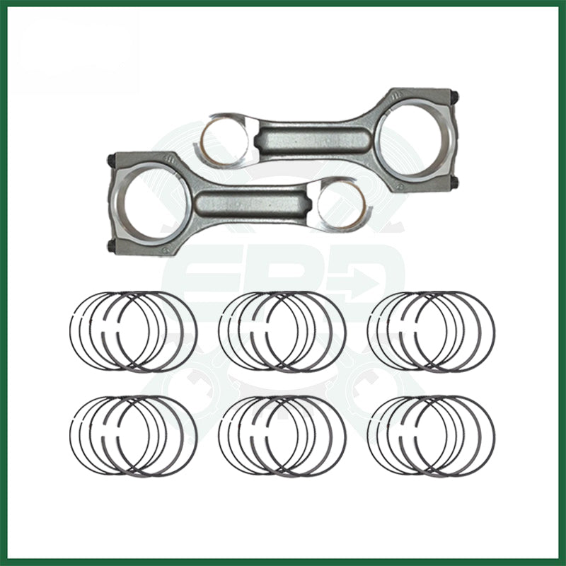 BMW N57D30 2pcs Connecting Rod & Piston Ring Set 3.0 Diesel Engine