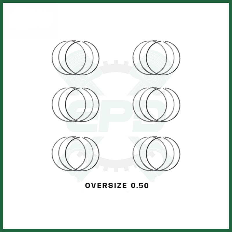 Land Rover Jaguar 3.0 TDV6 306DT Gen 2 Piston Rings Set 0.50mm Oversize Diesel Engine
