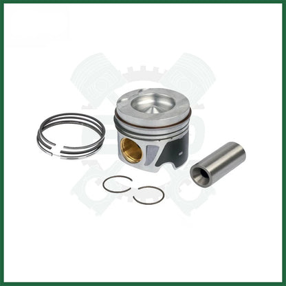 Mercedes-Benz OM651 Piston with Rings x1 0.5mm Oversize 2.1L Diesel Engine