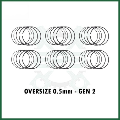 Land Rover Jaguar 3.0 TDV6 306DT Gen 2 Piston Rings Set 0.50mm Oversize Diesel Engine