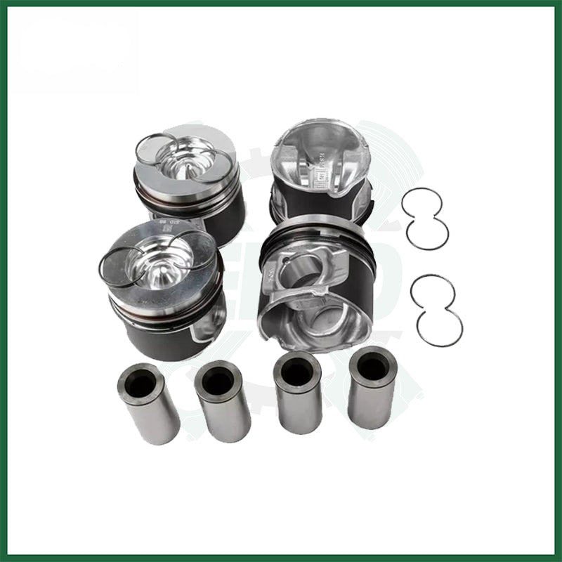 Land Rover 204DTD AJ200 2.0 Single Turbo Piston with Rings Set x4 STD Diesel