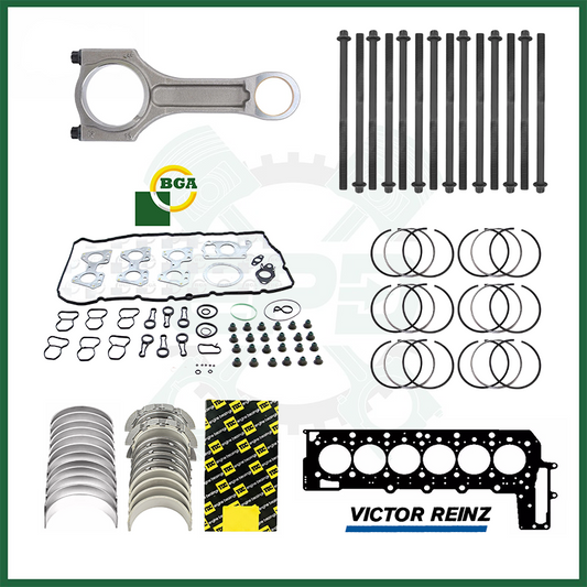 BMW N57D30A 3.0L Engine Bearings with Rebuild Parts
